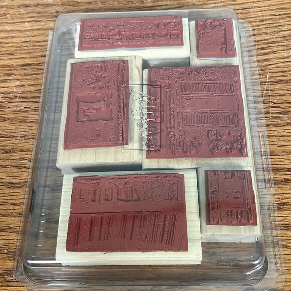 Stampin Up “Parisian Plaza” 3/22 EUC 2002 - Picture 5 of 5